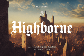 Highborne Font: Elegant Typography for Creative Design Projects