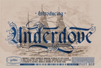 Underdove Font: Creative Design Applications