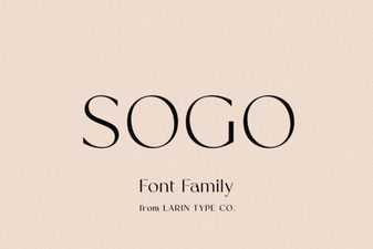 Sogo Font: Bold Modern Typography for Creative Design Projects
