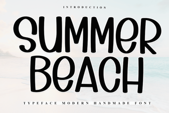 Sun-Kissed Typography for Summer Design Projects