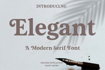 Elegant Font Styles to Elevate Your Design Projects